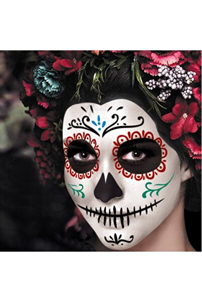 MYONNA IT & E- COMMERCE Dead Skull Makeup Set, Multicolor, 4 Pieces