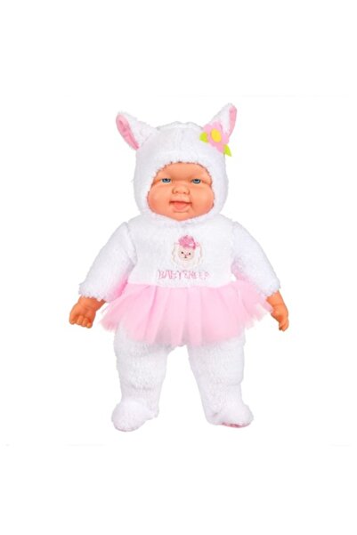 OEM Baby Doll, Lamb Model, White, 50 cm, Polyester, Girls, 3+ Years