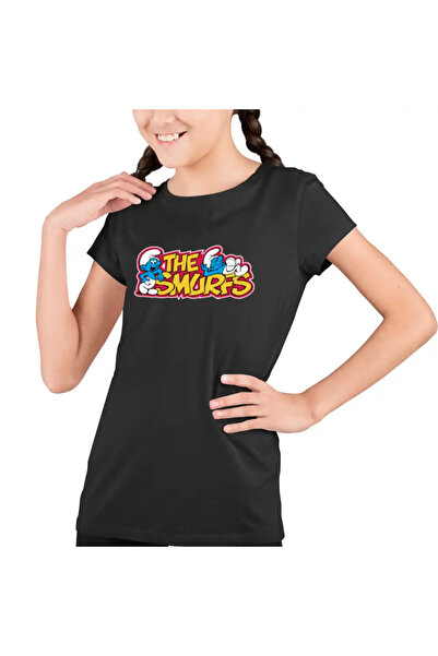 OEM Tricou Copii Fete Satul Strumfilor