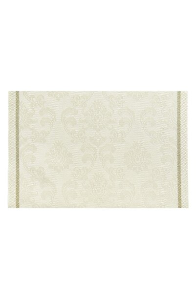 MYONNA IT & E- COMMERCE Plate Placemat, Baroque Pattern, Beige, 45x30 cm, PVC/Polyester