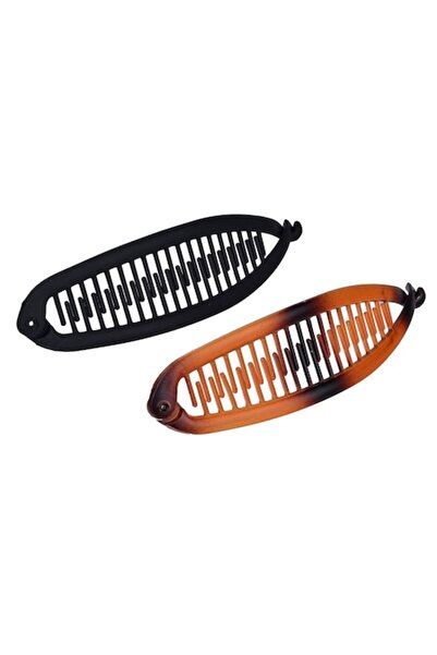 SHOPIENS Hair Comb, Set of 2, Black and Brown, MYONNA IT & E-COMMERCE