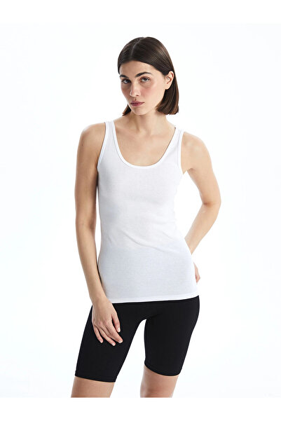 LC Waikiki Lcw Dream White U Neck Women's Undershirt