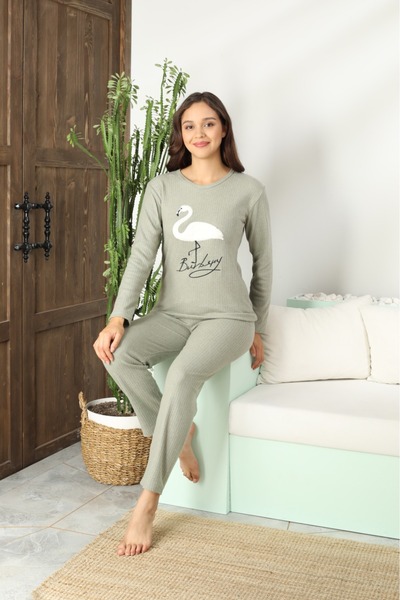 LİLA İÇ GİYİM Teenager-Approved Interlock Pajama Set