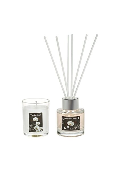 MYONNA IT & E- COMMERCE Set de parfumuri de cameră cu ulei și lumânare, Vanil...
