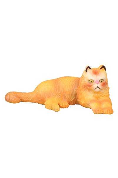 OEM Farm Animal Figurine, Realistic Cat, 8-9cm, Multicolor