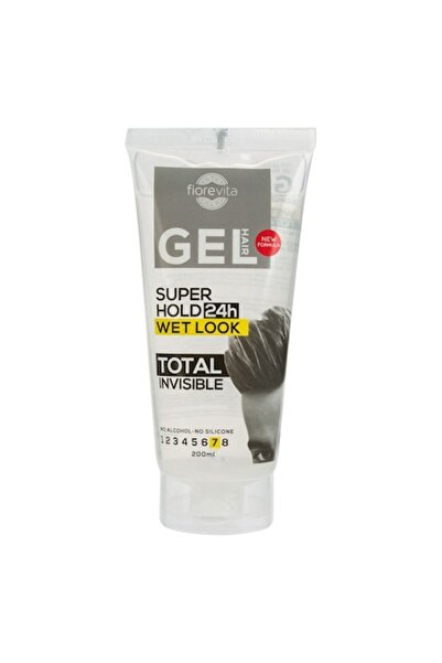 Fiorevita Gel de păr cu aspect umed, 200 ml, fixare puternică 24h, finisaj invizibil
