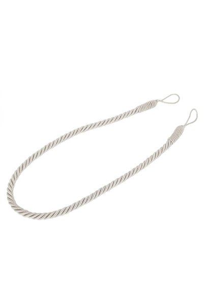 SHOPIENS Decorative Curtain Tieback, Taupe Model, 35 cm, Polyester - MYONNA