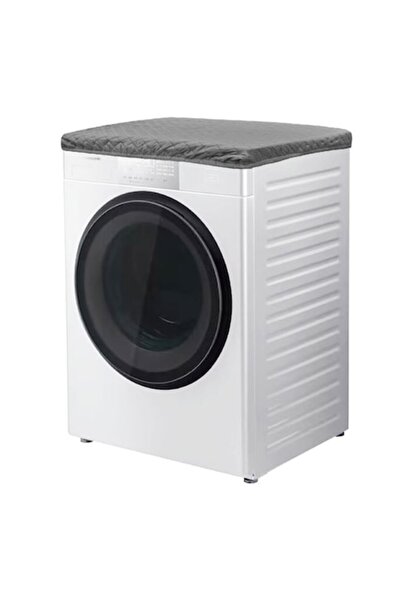 AVA Elastic protective cover for washing machine, gray, 60x60 cm