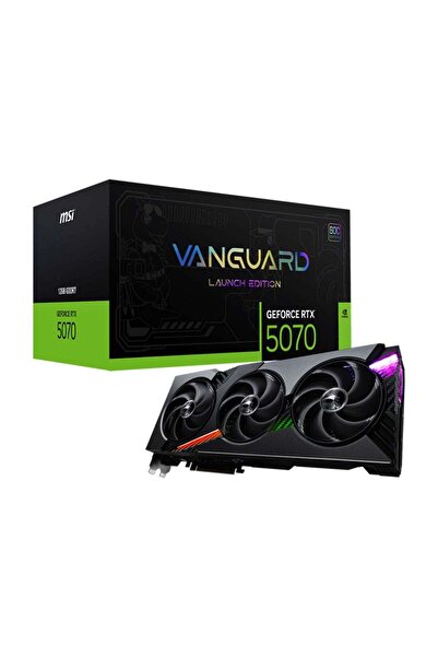 MSI GeForce RTX 5070 12G VANGUARD SOC LAUNCH EDITION