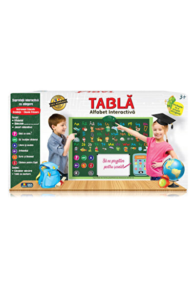 İDEA Educational Board Game with Romanian Alphabet -