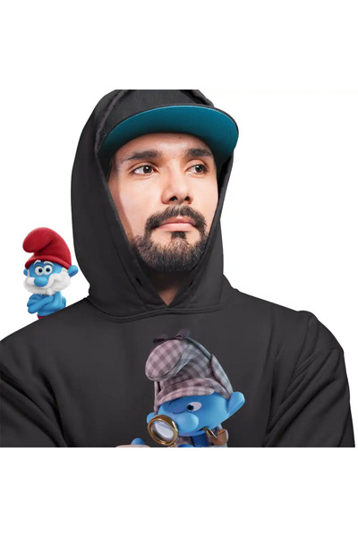 OEM Hanorac Barbati Strumfii Detectiv Sherlock