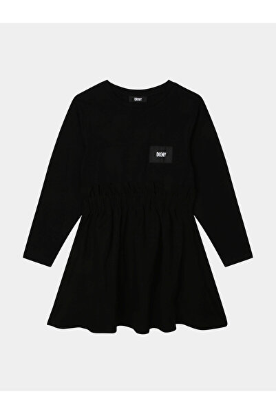 Dkny Rochie casual pentru fete D32895 S Negru