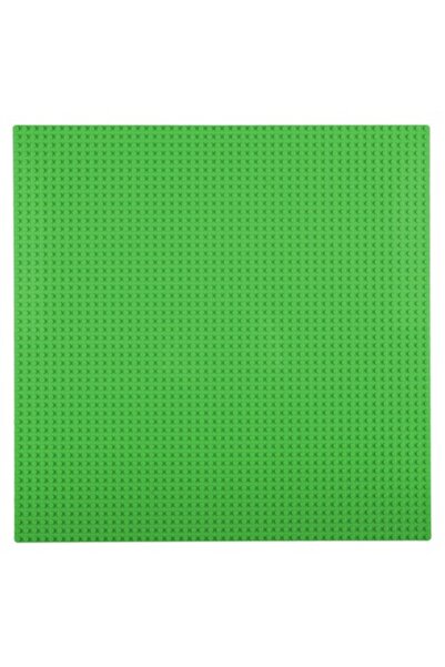 SHOPIENS Construction Bricks Support, Green Model, Dimensions 40x40cm, Plastic Material, MYONNA IT & E- COMME