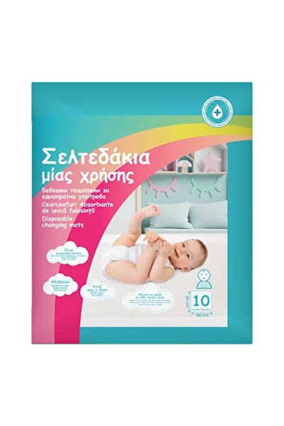 OEM Cearșafuri impermeabile de unică folosință, 60x60 cm, Set de 10 bucăți, Albe