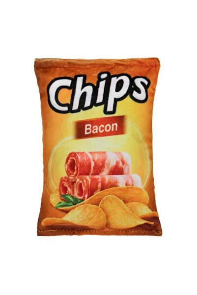 MYONNA IT & E- COMMERCE Plush Toy for Dogs, Chips Bag Model, 12.5x18 cm, Multicolor