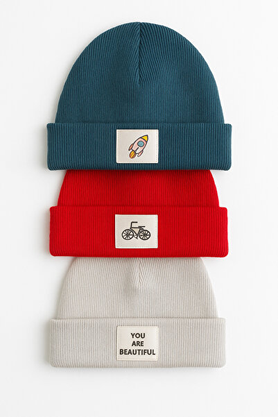 anna sofie Set de 3 berici cu nervuri pentru 1-5 ani