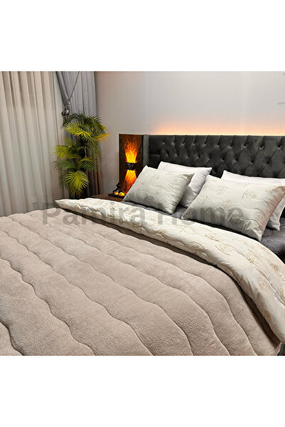 Pamira Home لحاف مزدوج من صوف الخروف الميرينو بنسبة 100% من ويلسوفت