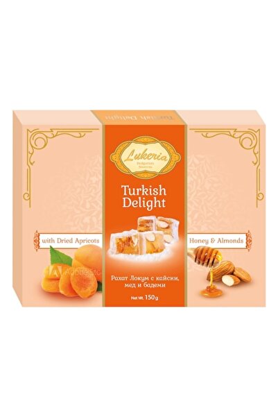 LUKERIA Rahat deliciu turcesc cu caise, miere si migdale 150g