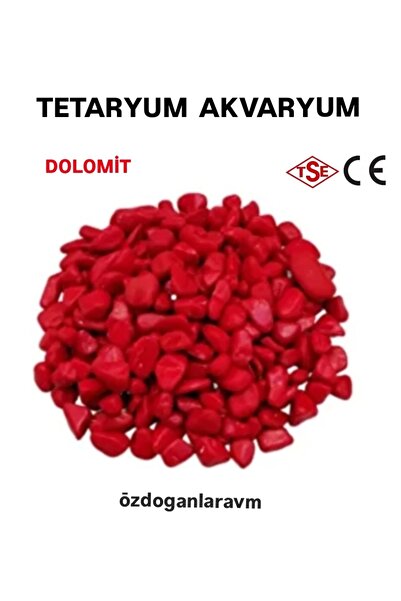 dogant özdoğanlar avm Kırmızı Dolomit Saksı Taşı 2 Kg