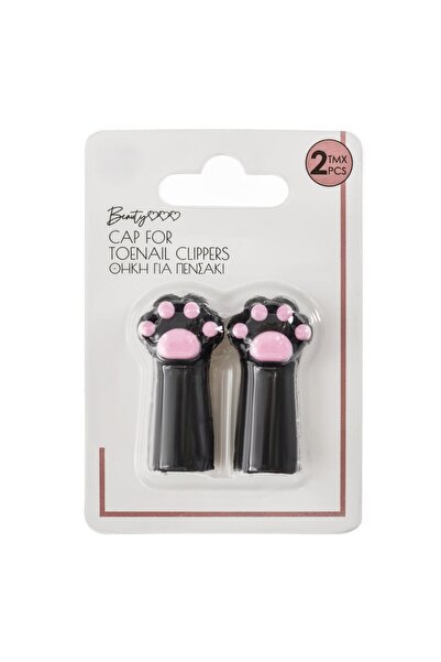 OEM Set Capace Clesti Cuticule, Model Labute, 2 Bucati, Culoare Negru Roz