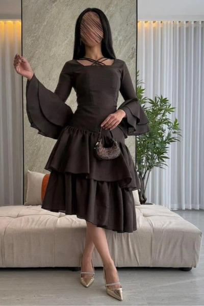 narvenia Soft dress with a chic rustic design