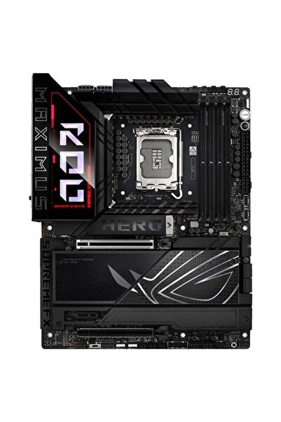 ASUS لوحة أم ROG MAXIMUS Z890 HERO Wi-Fi ATX، شريحة Intel Z890، مقبس LGA1851، ذاكرة DDR5 4*DIMM 19