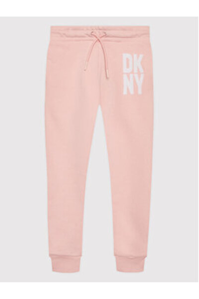 Dkny Pantaloni de trening pentru fete D34A70 roz