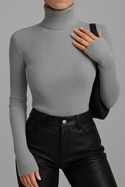 CATSPY Unisex Premium Cotton Turtleneck Camisole Hooded Slimfit High Neck Swe...