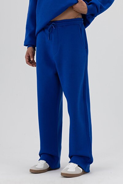 VAMOSCLO Basic Baggy Eşofman Alt Saks