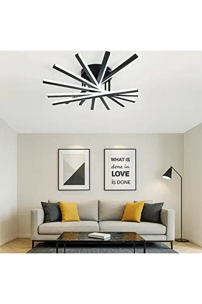 LED CONCEPT Lustra LED cu trei tipuri de lumina, telecomanda, intensitate reg...