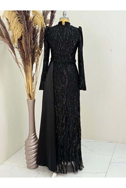 Surikka Βραδινό φόρεμα Eslina με κρεμαστό κρεμαστό στολίδι με χάντρες