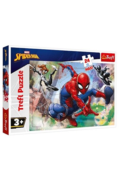 Trefl Kids puzzle with image of Spider-Man, 24 pieces