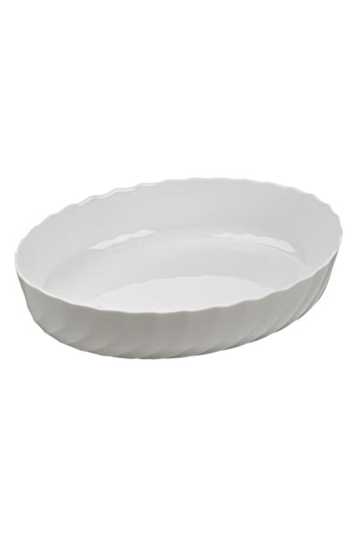 OEM Opal Heat-Resistant Oval Dish, 36 x 29 x 7.5 cm, up to 250°C