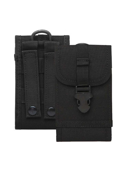 OEM Tactical sports bag, 17 x 9 x 2 cm, waterproof, Oxford fabric, black