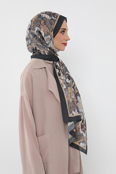 Aisha's Design Patterned Voile Shawl, Sal-110