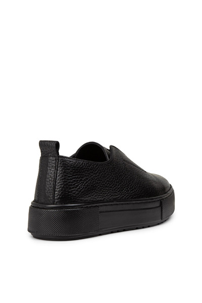 Deery Women's Genuine Leather Black Casual Shoes