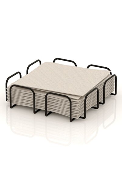 OEM Suport pentru șervețele metalice negre 36x30x21 cm