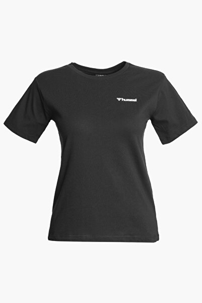 hummel Μαύρο γυναικείο μπλουζάκι Jullianna 912391-2001 – Βασικό αθλητικό και καθημερινό κομψό