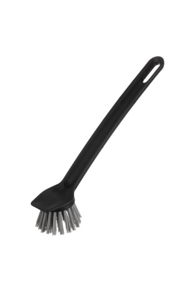 SHOPIENS Dish Brush — Gray Model, Anthracite Handle, 23 cm, Stiff Bristles