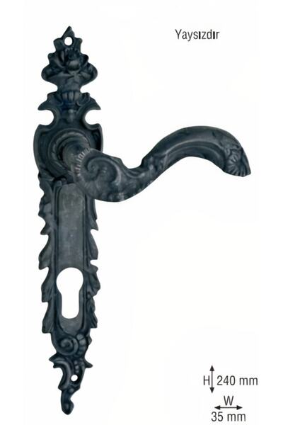 ÖZTÜRKLERİNŞAAT Oksit Eskitme Kapı Kolu