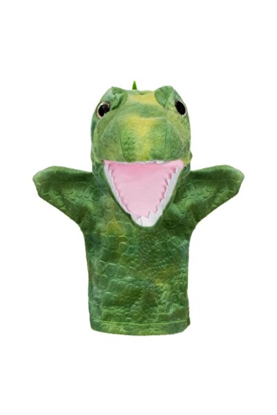 OEM Plush Dinosaur Figure for Puppet Theater, 28cm
