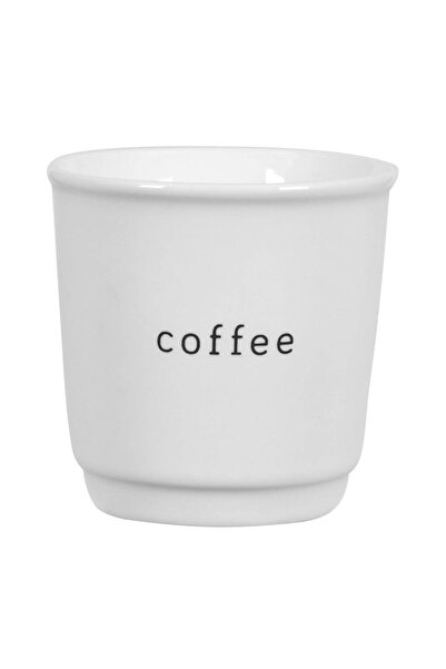 OEM New Bone Espresso Cup, Black/White, Capacity 90ml