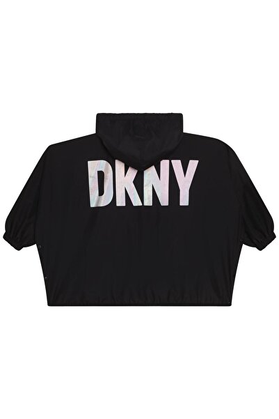 Dkny Girls Transition Jacket D36673 Black, Yellow