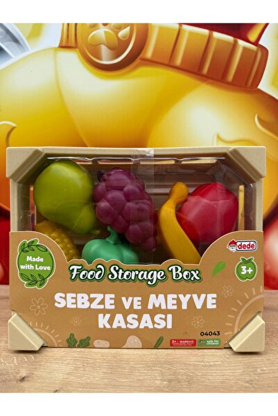 scntoys Vegetable Fruit Case Fruit Vegetables Toy Fruit Vegetable Pear Grape Banana Corn Grape