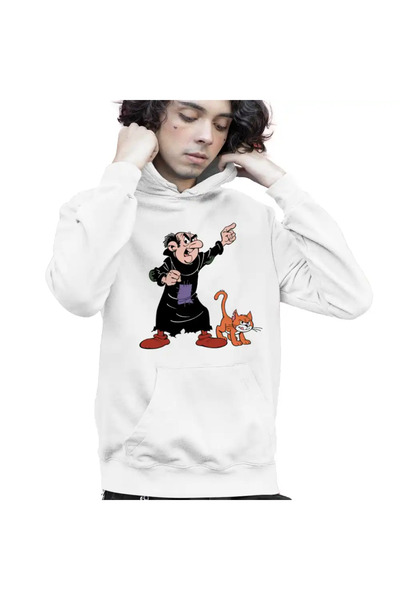 OEM Hanorac Copii Baieti Gargamel Azrael Strumfii Vrajitor