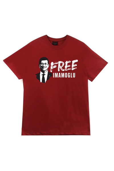 fame-stoned Free İmamoglu Ekrem İmamoğlu Printed Unisex 100% Cotton T-Shirt