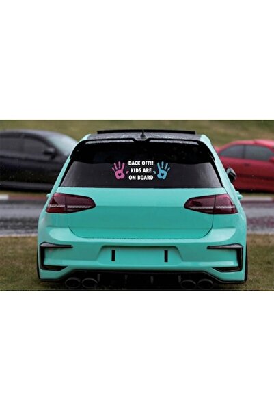 OEM Стикер за кола, с отлепващ се гръб, размер 25x11 см, многоцветен