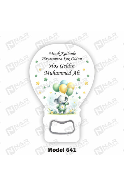 Nar Promosyon 50 Adet Mıknatıslı Açacak Magnet - Yanında Ambalaj Hediyeli - D...