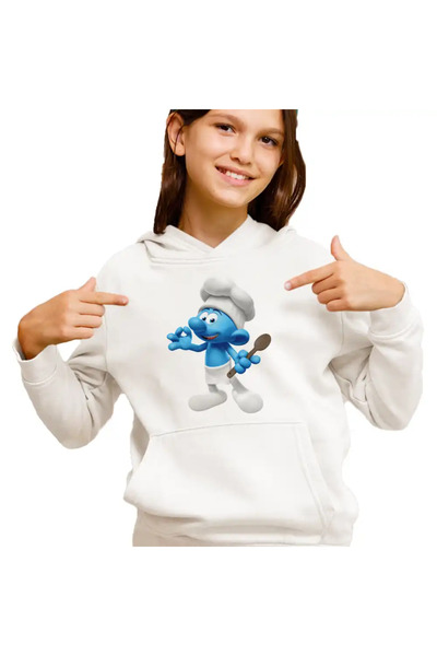 OEM Hanorac Copii Fete Strumfii Bucatarul Chef