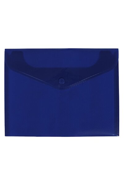 SHOPIENS Blue A5 Document Folder with Clasp - MYONNA